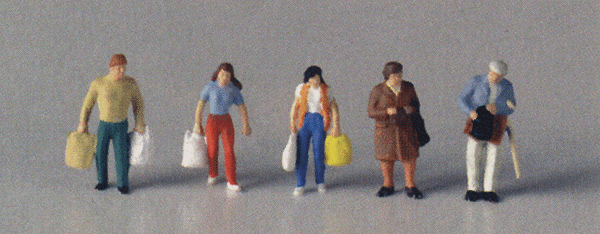 Pedestrians -- Weekly Market Visitors pkg(5)