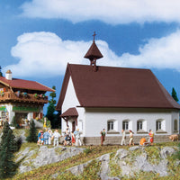 Schweineberg Church -- 7-13/32 x 3-7/8 x 6-13/32" 18.5 x 9.7 x 16cm