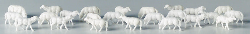 Sheep -- Unpainted (Molded in White) pkg(24)