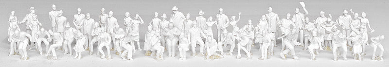 Unpainted Figure Set -- Assortment pkg(60)