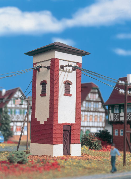Transformer House -- 2-1/8 x 2-1/8 x 5" 5.4 x 5.4 x 12.6cm