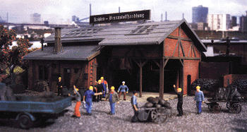 Coal Depot -- 7-5/8 x 5-5/8 x 4" 19 x 14 x 10cm