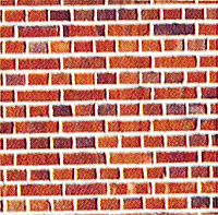 Stone Pattern Embossed Paper -- Red Brick