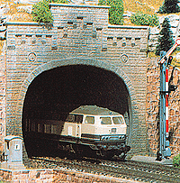 Double Track Tunnel Portal