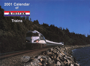 2001 Calendar -- Amtrak