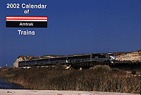 2002 Calendar -- Amtrak
