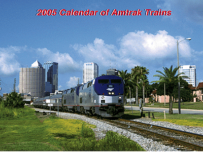 2005 Calendar -- Amtrak