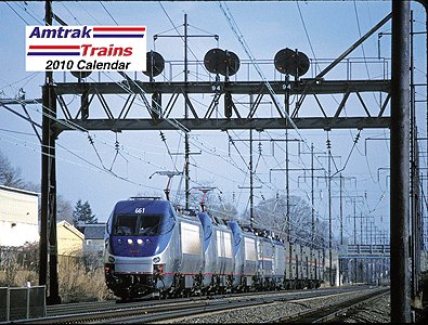 2010 Calendar -- Amtrak