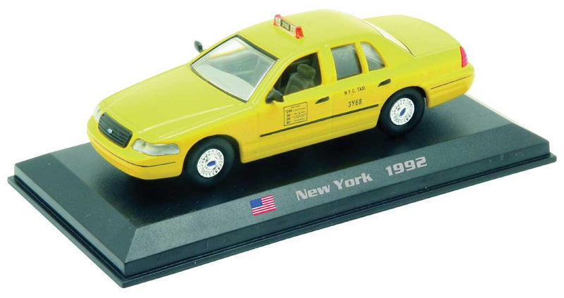 1992 Ford Crown Victoria - Assembled -- New York City Taxi (yellow)