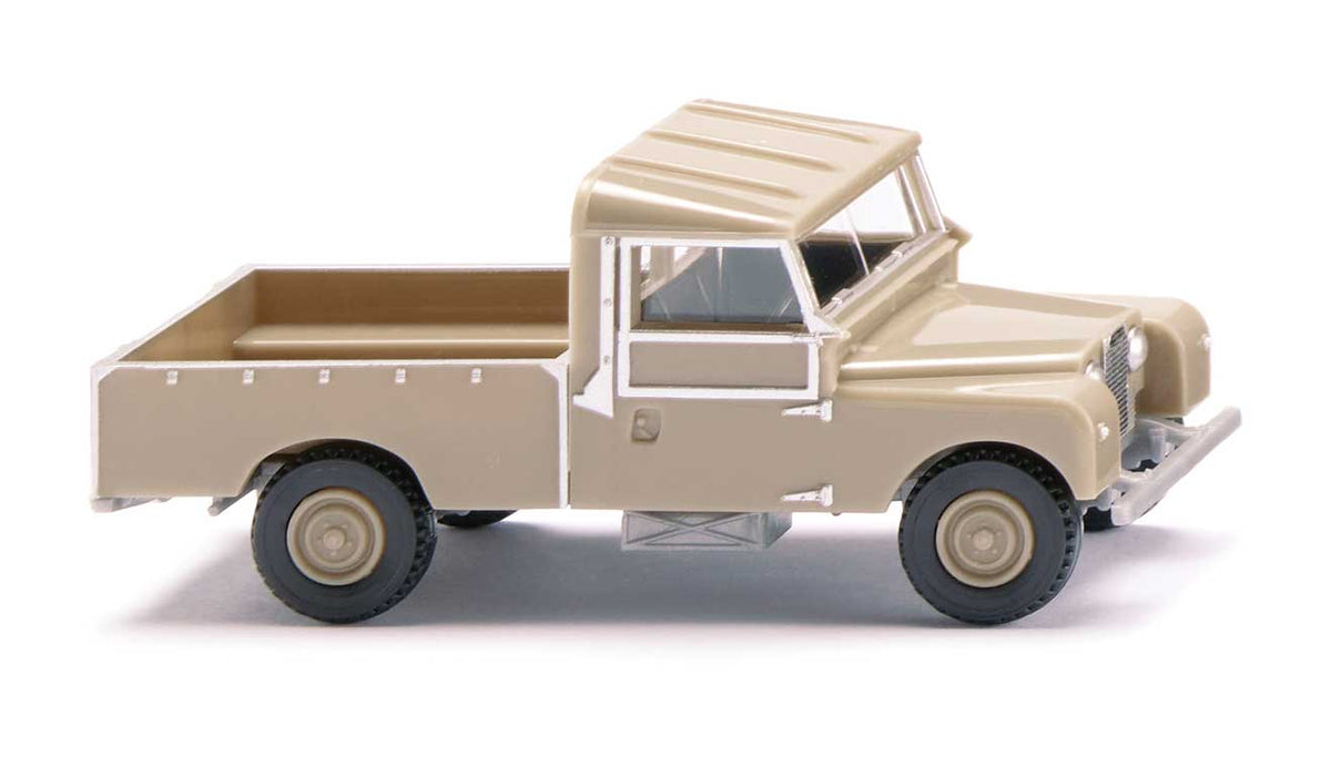 1954-1958 Land Rover Long-Wheelbase Pickup Truck - Assembled -- Beige, Green, Black