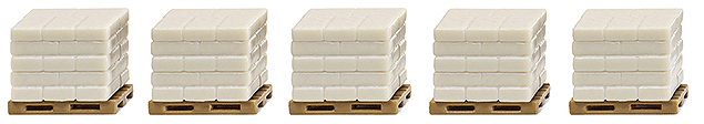 Construction Materials on Pallets - Assembled -- pkg(5)