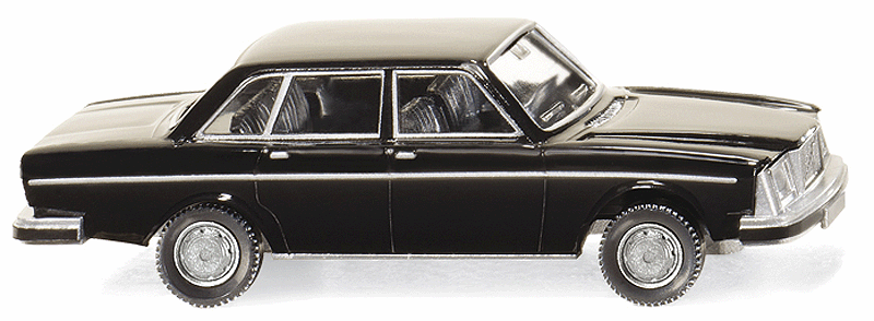 Volvo 244 Sedan - Assembled -- Black