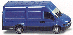 Delivery Vans -- Iveco Daily (light blue)
