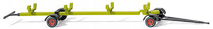 Claas Combine Head Trailer Only - Assembled -- Green