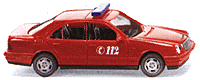 Emergency ELW -- E-Class Fire Brigade (red, white lettering)