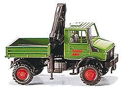 Unimog w/loading crane