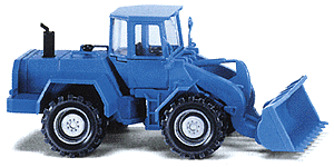 Construction Equipment -- Front End Loader "Liebherr" (blue)