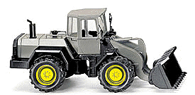 Construction Equipment -- Wheel Loader Liebherr (gray)