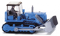 Construction Equipment -- Bulldozer (light blue)