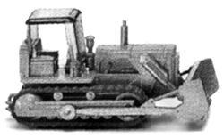 Bulldozer w/cover