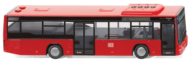MAN A78 City Bus - Assembled -- German Federal Railway DB (red, black)