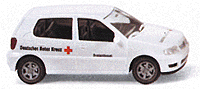European Automobiles - VW -- Polo 2-Door Hatchback Deutsches Rotes Kreuz - DRK (German Red Cross; white)
