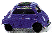 Automobile BMW -- Isetta (blue)