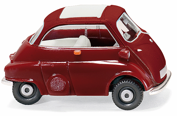 Automobile BMW -- Isetta 4-Wheel (Red)