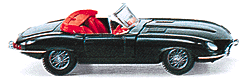 Automobile Jaguar Roadster -- E Type (black)
