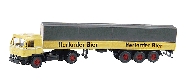 Tractor Trailer - Bussing BS 16 L -- "Herforder Bier"