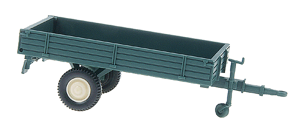 2-Axle Light-Duty Flatbed Trailer -- Fortuna (green)