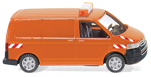 Volkswagen T5 Cargo Van - Assembled -- Municipal Service (orange, black, red, white)