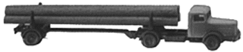 Bussing logging truck