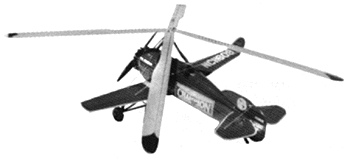 Aircraft - Pitcairn Autogiro -- Less Decals
