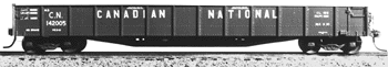 46' "Long Gondola" 1930s-mid 60s-No Side Stakes -- Canadian National Railway