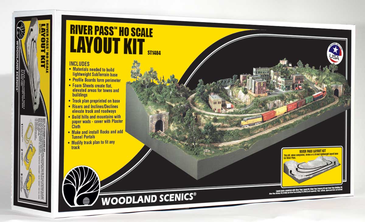 River Pass Layout -- Kit - 4 x 8' 122 x 244cm-2