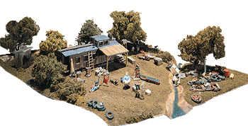 Trackside Scenes(TM) -- Possum Hollow - Kit