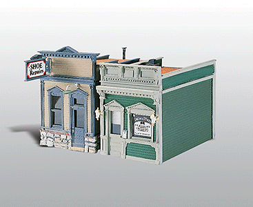 Doctor's Office & Shoe Repair - Scenic Details(R) -- Metal Kit - 3 x 2-1/8" 7.6 x 5.4cm