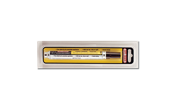 Tidy Track(TM) Track Painter Paint Marker - 1/3oz 10mL -- Steel Rail