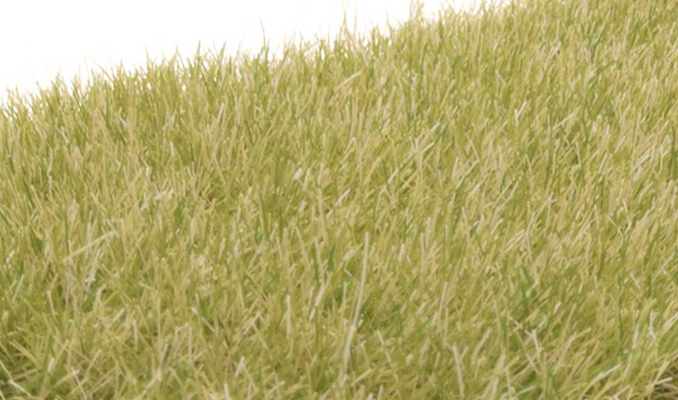 Static Grass - Field System -- Light Green 1/4" 7mm Fibers