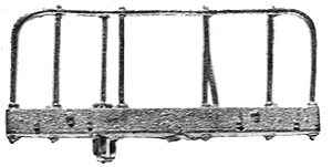 Caboose end railing 4/