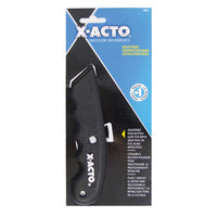 Retractable Utility Knife w/Plastic Safe-Guard Handle