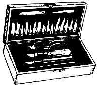Deluxe knife set boxed