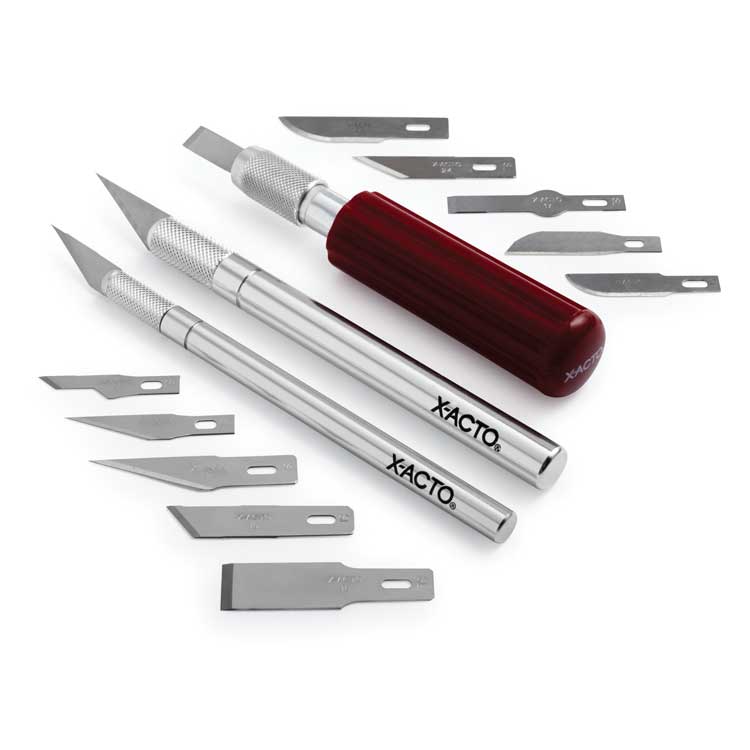 Basic Knife Set w/Soft Case -- Carded-1