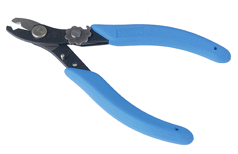Adjustable Wire Stripper w/Gauge Markings -- Solid Wire-1