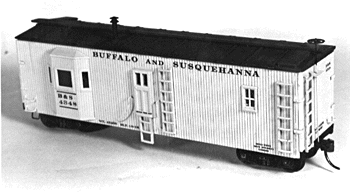 Caboose side door undec