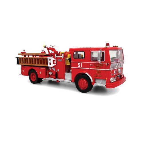 Ward LaFrance Ambassador P80 Fire Engine - Assembled -- Los Angeles County, California, Fire Deparment Engine #51 (red)-1
