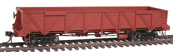 Casswell Gondola - Assembled, Painted (Brown), No Lettering -- AB Brakes