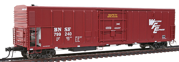 R-70-20 Mechanical Reefer - Ready to Run -- Burlington Northern & Santa Fe / Western Fruit Express (Boxcar Red, white)