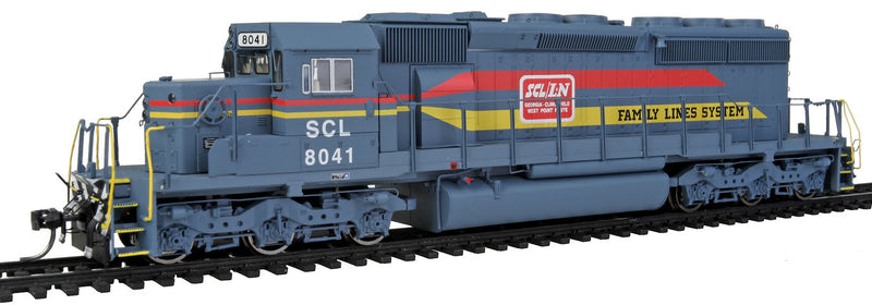 EMD SD40-2 - LokSound & DCC -- Family Lines / Seaboard Coast Line (Gray, red, yellow)